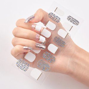 6 sheets for $20 Nail Wrap - GL019
